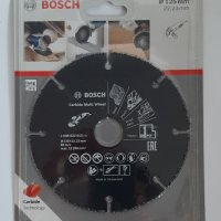 Bosch Карбиден диск за дърво Multi wheel ф125x22,23x1,3mm , 2608623013, снимка 4 - Други инструменти - 33510675