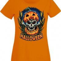 Дамска тениска Halloween 01,Halloween,Хелоуин,Празник,Забавление,Изненада,Обичаи,, снимка 8 - Тениски - 38144850