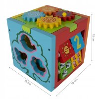 Интерактивен образователен куб - 5 в 1, снимка 12 - Образователни игри - 40508542