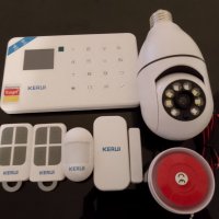 WiFi / GSM Аларма, Smart Алармена система, снимка 1 - Комплекти за видеонаблюдение - 43861278