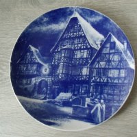 № 6952 стара порцеланова чиния / пано Royal Bavaria 1976   , снимка 3 - Други ценни предмети - 40473693