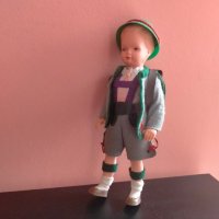 Колекционерска кукла Westo Germany Celluloid 21 см, снимка 7 - Колекции - 44065155