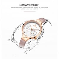 Дамски часовник NAVIFORCE Feminino Brown/Gold 5001L RGWPG. , снимка 11 - Дамски - 34752587
