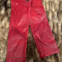ALESSA Панталон в уникален червен цвят(stizza),с ниска талия, снимка 9 - Панталони - 43537585
