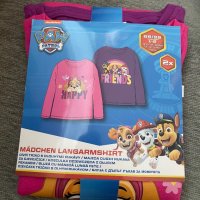 Комплект от 2 броя нови детски блузи с дълъг ръкав за момиче с героите от Paw patrol, снимка 3 - Детски Блузи и туники - 38425163