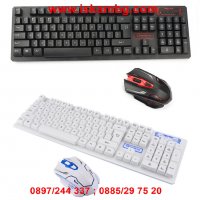 Геймърски комплект безжична клавиатура + безжична мишка HK6500, снимка 5 - Друга електроника - 26970688