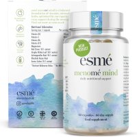 esmé menomé Mind - Ежедневна хранителна подкрепа преди, по време и след менопаузата, 60 капсули, снимка 1 - Хранителни добавки - 43643067