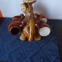 керамично шише магаре с 6 чашки,сервиз за ракия, снимка 4 - Аксесоари за кухня - 39020620