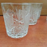 кристални чаши , снимка 2 - Антикварни и старинни предмети - 27309953