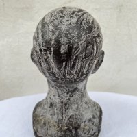 Невероятна скулптура/ бюст от восък №1065, снимка 4 - Антикварни и старинни предмети - 34666884