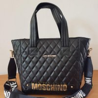 Черна чанта Love Moschino   код SG427, снимка 1 - Чанти - 38476512