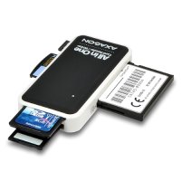 Cardreader Четец на карти Axagon CRE-X1 С 5 слота за карти SD, microSD, MS, CF, XD, снимка 5 - Друга електроника - 32626068