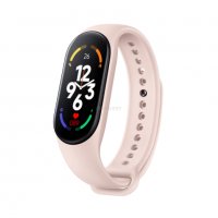 3000053746 Фитнес гривна Smart Band M7 розова,жълта,зелена,черна,синя ,сива,, снимка 4 - Гривна - 37464670