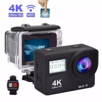 📸Водоустойчива спортна екшън камера 4K Ultra HD, снимка 1 - Камери - 42964338