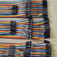 Кабели за макетиране, jumper wires, dupont cables M-M, M-F, F-F, снимка 2 - Друга електроника - 32334248