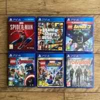 Различни игри - PS4 Spiderman Marvel , GTA5 , Lego и др, снимка 2 - Игри за PlayStation - 43056400