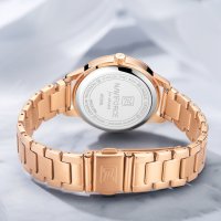 Дамски часовник NAVIFORCE Clarity Rose Gold/White 5008 RGW., снимка 4 - Дамски - 34744332