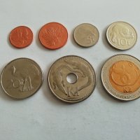 Екзотични монети - 1, снимка 1 - Нумизматика и бонистика - 24549707