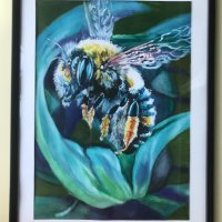 Чаровна пчеличка, снимка 1 - Картини - 43928204