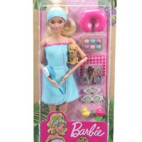 Кукла Барби Barbie Wellness Beauty Day , снимка 9 - Кукли - 43293308