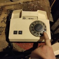 Работещ стар телефон- перфектно състояние . , снимка 12 - Антикварни и старинни предмети - 37130639