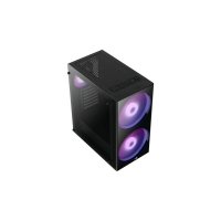 Кутия за компютър Aerocool Python PYTHON-G-BK-V1 Черна ATX Middle Tower , снимка 2 - Захранвания и кутии - 39720500