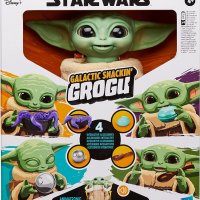 Star Wars Интерактивна играчка Мандалориан Бебе Йода Galactic Grogu, снимка 11 - Музикални играчки - 39362406