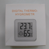 Мини цифров термометър и влагомер , снимка 1 - Друга електроника - 44844451