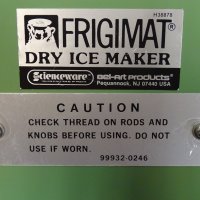 машина за сух лед FRIGIMAT DRY ICE MAKER 57928, снимка 2 - Други машини и части - 37202722