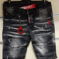 Мъжки къси дънки Icon DSQUARED 2 ✅Къси дънкови панталон ✅ Къси Панталони - Различни цветове, снимка 5 - Къси панталони - 36394129