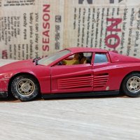 "Ferrari" Testarossa (1984).мащаб:1:24, снимка 1 - Колекции - 43091226
