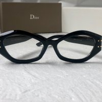 Dior 2023 дамски слънчеви 2 цвята черни прозрачни, снимка 5 - Слънчеви и диоптрични очила - 40515651