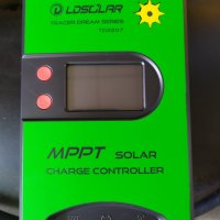 Соларен,фотоволтаичен MPPT контролер 12V/24V  20А с  дисплей