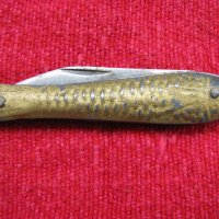 Джобно ножче ножка-рибка, снимка 3 - Антикварни и старинни предмети - 28377303