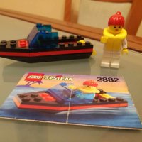 Лего Harbor - Lego 2882 - Моторница, снимка 2 - Колекции - 42692957