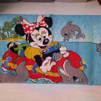 Детско килимче с Мини Маус 80/150, снимка 1 - Други - 43114242