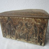 Много стара кутия метал ламарина антика, снимка 6 - Други ценни предмети - 33071599