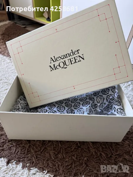 Alexander Mcqueen white iron, снимка 1