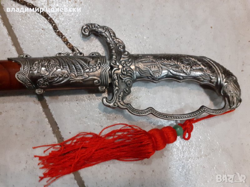 Красива азиатска сабя,меч,ятаган,острие в Колекции в гр. Русе ...