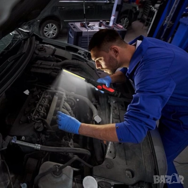 🔦 LED фенер FL96 с USB зареждане , снимка 1