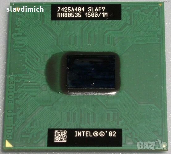 Продавам процесор 1.5 GHz CPU Intel Pentium M/1 M/400 MHz, снимка 1