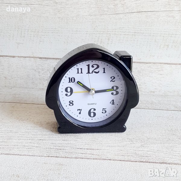 2037 Будилник къщичка настолен часовник с големи цифри, снимка 1