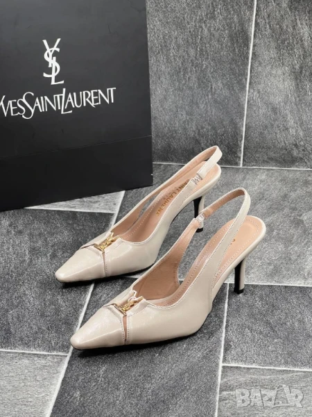 обувки на ток YSL saint laurent , снимка 1