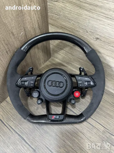 Audi Custom Спортен Волан – Персонализиран Дизайн!, снимка 1