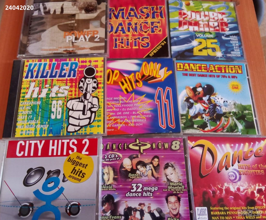 DJ Dance Hits Lot 90's матрични дискове, снимка 1