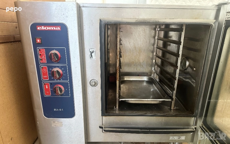 Конвектомат Eloma 6 тави, снимка 1