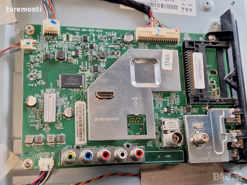 MAIN BOARD ,715G8524-M01-B00-004K for,LG 32LJ500V for 32inc TPT315B5-HVN05.A REV:S601F, снимка 1