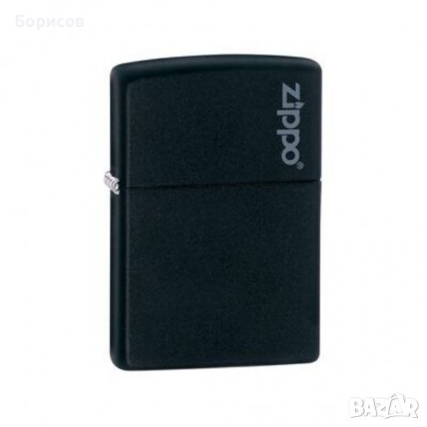 Запалка Zippo, Classic Black Matte Logo, снимка 1