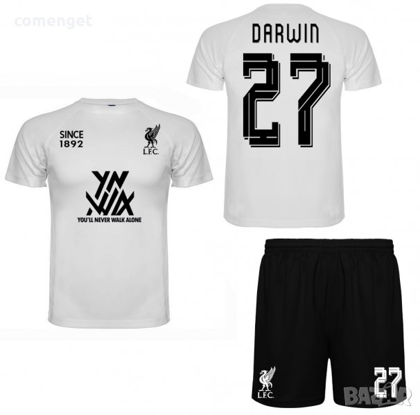 DRI-FIT! Детски, Мъжки екипи /тениска + шорти/ LIVERPOOL AWAY / ЛИВЪРПУЛ с ИМЕ и НОМЕР по избор!, снимка 1