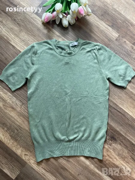 тениска тънко плетиво , снимка 1